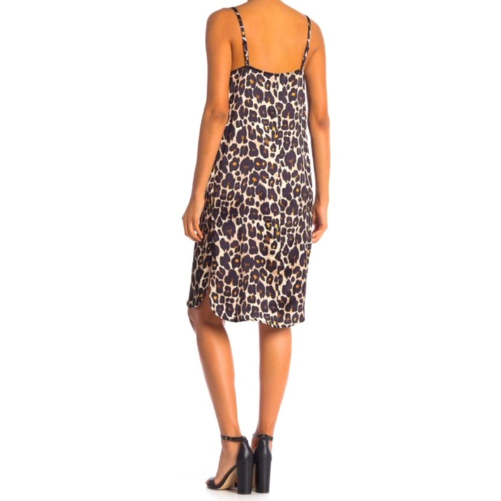 Robert Rodriguez leopard print dress